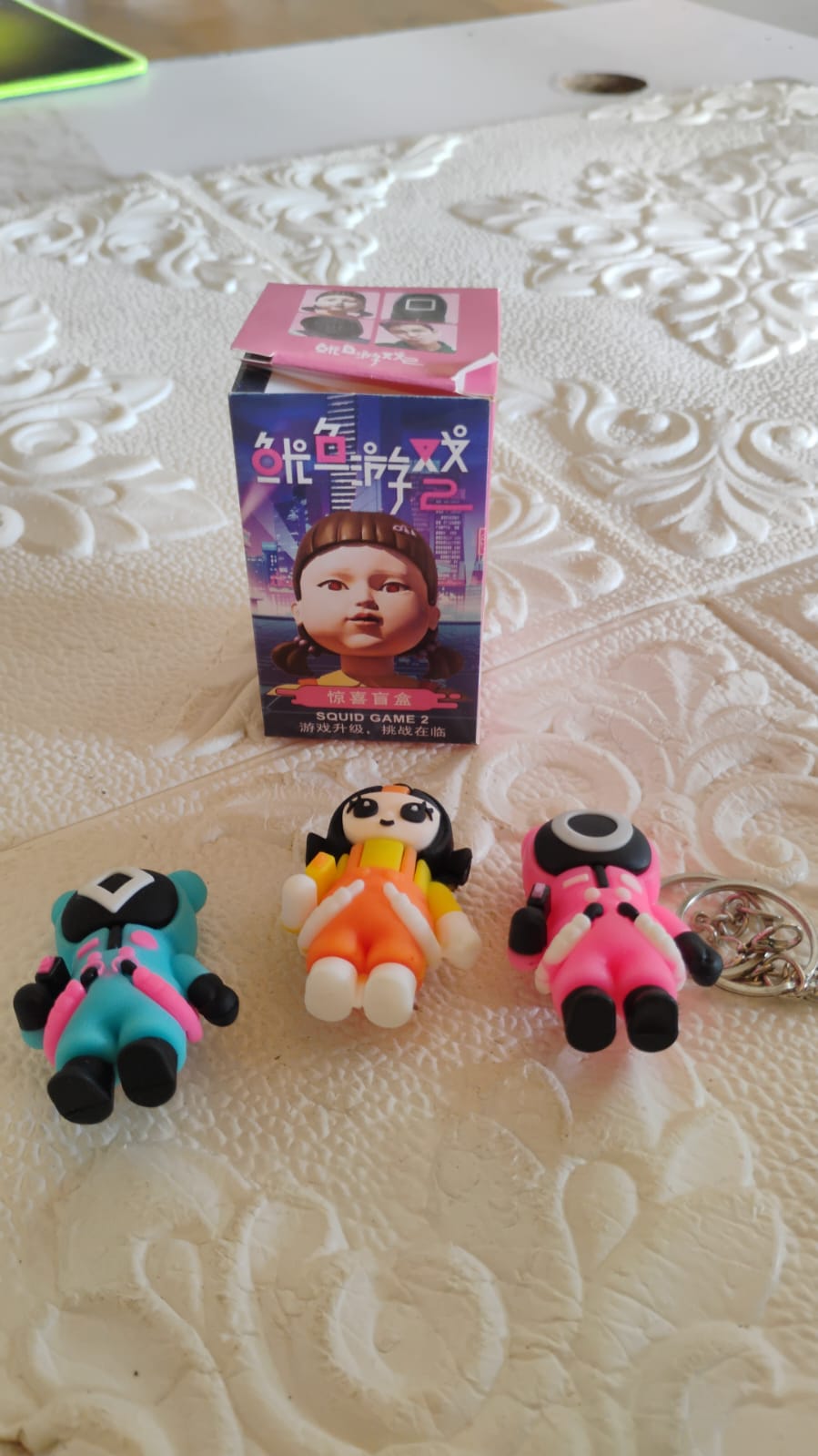 Cute Character-themed Soft Silicone Keychain (Mix Desgin  1 Pc)